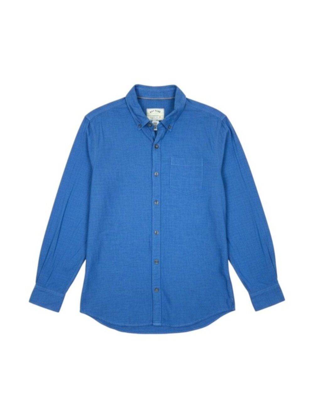 Fat Face Tadlow Button Down Shirt Blue Cotton Regular Fit Men’s Large